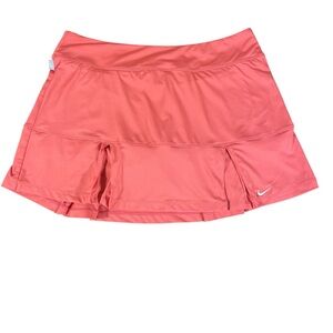 Nike Women's Vibrant Coral Tennis Skort